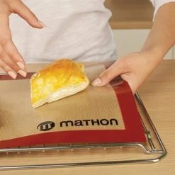 Lot De 2 Tapis De Cuisson Professionnels Petit Et Grand Modèle -Pas Cher Cuire Joie Magasin 101015 3 1 Lot de 2 tapis de cuisson professionnels petit et grand modele Mathon