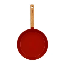 Poêle Ector Induction Aluminium Revêtu Manche En Bois 24 Cm Rouge -Pas Cher Cuire Joie Magasin 108013 1 1 Poele Ector induction aluminium revetu manche en bois 24 cm rouge Ogo