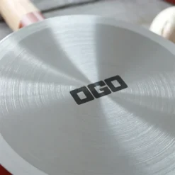 Poêle Ector Induction Aluminium Revêtu Manche En Bois 24 Cm Rouge -Pas Cher Cuire Joie Magasin 108013 3 1 Poele Ector induction aluminium revetu manche en bois 24 cm rouge Ogo