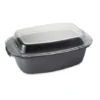 Cocotte Rectangulaire Et Couvercle Revêtement Dur Comme La Pierre 32 Cm