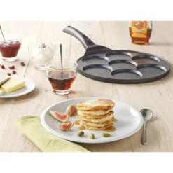 Poêle 7 Mini Blinis Ou Pancakes à Induction Fonte 26.5 Cm -Pas Cher Cuire Joie Magasin 111080 2 5 Poele 7 mini blinis ou pancakes a induction fonte 26 5 cm Mathon