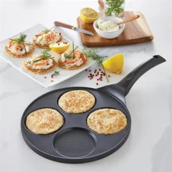 Poêle 4 Blinis Ou Pancakes à Induction 26,5 Cm -Pas Cher Cuire Joie Magasin 111112 1 3 Poele 4 blinis ou pancakes a induction 26 5 cm Mathon