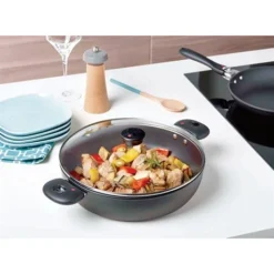 Sauteuse Cookway Amovible 24 Cm -Pas Cher Cuire Joie Magasin 112000 2 1 Sauteuse Cookway amovible 24 cm Cristel