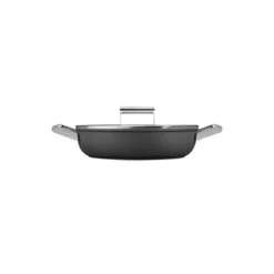 Smeg Sauteuse Aluminium Antiadhésive 28 Cm Noir Mat Avec Couvercle En Verre Trempé 5 Smeg Sauteuse Aluminium Antiadhésive 28 Cm Noir Mat Avec Couvercle En Verre Trempé -Pas Cher Cuire Joie Magasin 112002 2 1 Sauteuse aluminium antiadhesive 28 cm noir mat avec couvercle en verre trempe Smeg