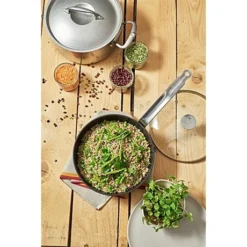 De Buyer Sauteuse 28 Cm Choc Intense -Pas Cher Cuire Joie Magasin 132001 3 1 Sauteuse 28 cm Choc intense De Buyer