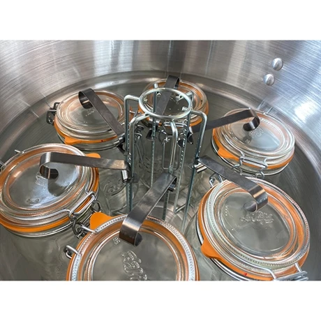 Lot Cuiseur 90 L 24 Bocaux Avec Thermomètre à Cadran Et Pince à Bocal 5 Lot Cuiseur 90 L 24 Bocaux Avec Thermomètre à Cadran Et Pince à Bocal – Image 5