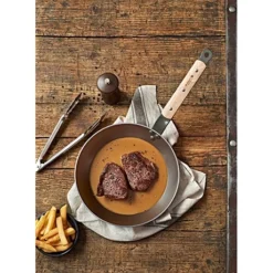 De Buyer Poêle Minéral B Bois 26 Cm -Pas Cher Cuire Joie Magasin 211014 1 1 Poele Mineral B Bois 26 cm De Buyer