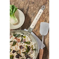 De Buyer Wok Minéral B Bois 32 Cm -Pas Cher Cuire Joie Magasin 211021 1 2 Wok Mineral B Bois 32 cm De Buyer