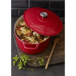 Cocotte Sublime Fonte Ovale 6 L 31 Cm Rouge 5 Cocotte Sublime Fonte Ovale 6 L 31 Cm Rouge -Pas Cher Cuire Joie Magasin 213249 2 4 Cocotte sublime fonte ovale 6 L 31 cm rouge Chasseur
