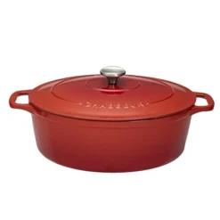 Cocotte Sublime Fonte Ovale 7,1 L 33 Cm Rubis