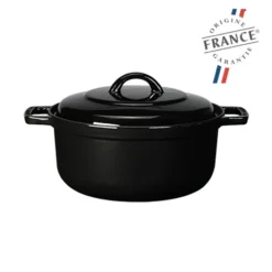 Invicta Cocotte Bistrot Noir 2 à 4 Personnes 20 Cm -Pas Cher Cuire Joie Magasin 213258 0 3 Cocotte bistrot noir 2 a 4 personnes 20 cm Invicta