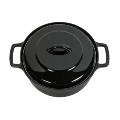 Invicta Cocotte Bistrot Noir 2 à 4 Personnes 20 Cm -Pas Cher Cuire Joie Magasin 213258 2 3 Cocotte bistrot noir 2 a 4 personnes 20 cm Invicta