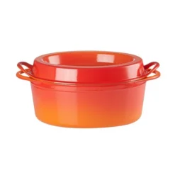Le Creuset Cocotte Doufeu Fonte émaillée Ovale 32 Cm 7,2 L