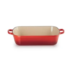 Le Creuset Plat Rectangulaire Fonte émaillée 37 Cm Cerise