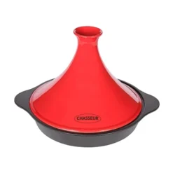 Tajine En Fonte 24 Cm Rouge