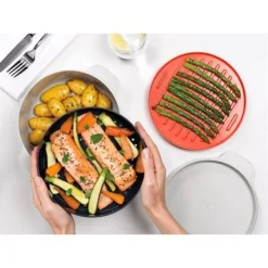 Joseph Joseph Set Cuisson Micro-ondes 4 Pièces M-Cuisine -Pas Cher Cuire Joie Magasin 25847 3 2 Set cuisson micro ondes 4 pieces M Cuisine Joseph Joseph