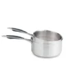 Set De 2 Casseroles Inox Excell'Inox 16 Et 20 Cm
