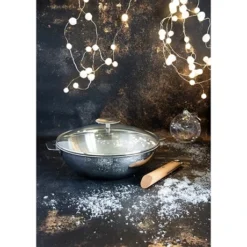 Wok Inox Casteline 28 Cm -Pas Cher Cuire Joie Magasin 272019 2 3 Wok inox Casteline 28 cm Cristel