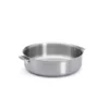 De Buyer Sauteuse Droite Inox Alchimy Loqy 28 Cm