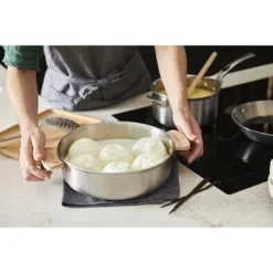 De Buyer Sauteuse Droite Inox Alchimy Loqy 28 Cm -Pas Cher Cuire Joie Magasin 272045 3 1 Sauteuse droite inox Alchimy Loqy 28 cm De Buyer