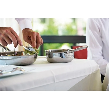 Lot 3 Casseroles Inox Castel'Pro 16,18 Et 20 Cm 3 Lot 3 Casseroles Inox Castel'Pro 16,18 Et 20 Cm – Image 3