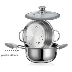 Cuiseur Vapeur Premium Inox 22 Cm 3, 8 L 3 Cuiseur Vapeur Premium Inox 22 Cm 3, 8 L -Pas Cher Cuire Joie Magasin 27669 1 3 Cuiseur vapeur Premium inox 22 cm 3 8 L Inoxriv