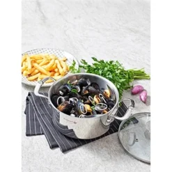 De Buyer Faitout Milady Acier Inoxydable 28 Cm -Pas Cher Cuire Joie Magasin 27678 1 2 Faitout Milady acier inoxydable 28 cm De Buyer