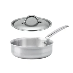 De Buyer Set Sauteuse Alchimy 24 Cm Et Couvercle