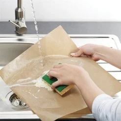 Feuille De Protection Pour Four Anti-adhérente Et Réutilisable -Pas Cher Cuire Joie Magasin 30011 4 6 Feuille de protection pour four anti adherente et reutilisable Mathon