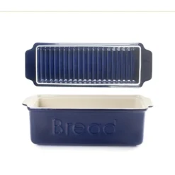 Ibili Moule à Pain Avec Couvercle Bleu