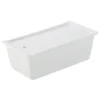 Terrine Rectangulaire Avec Couvercle/plateau "Grands Classiques" 19,7 Cm 60 Cl Blanc