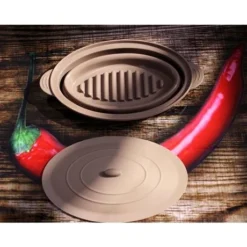 Papillote Rétractable Fond Vapeur En Silicone 30 Cm 1,5 L -Pas Cher Cuire Joie Magasin 35145 3 5 Papillote retractable fond vapeur en silicone 30 cm 1 5 L Mathon