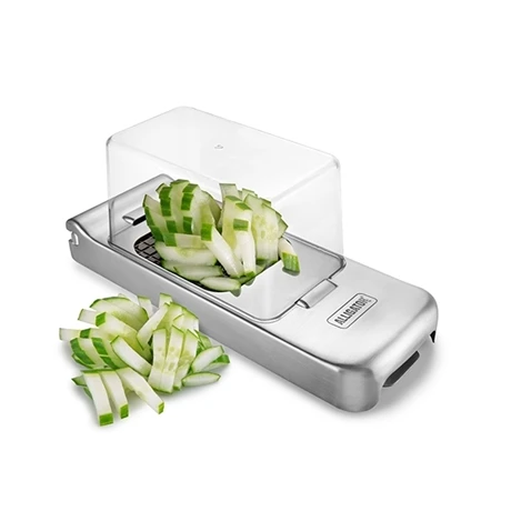 ALLIGATOR Coupe-légumes En Inox Avec 3 Grilles 5 ALLIGATOR Coupe-légumes En Inox Avec 3 Grilles – Image 5