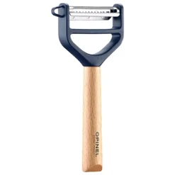 Opinel Eplucheur Rasoir T DUO Bois Bleu -Pas Cher Cuire Joie Magasin 401017 1 2 Eplucheur rasoir T DUO bois bleu Opinel