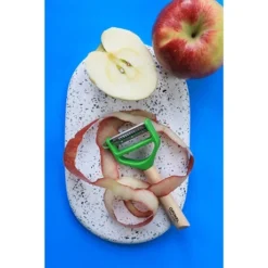 Opinel Eplucheur Rasoir T DUO Bois Vert -Pas Cher Cuire Joie Magasin 401018 4 2 Eplucheur rasoir T DUO bois vert Opinel