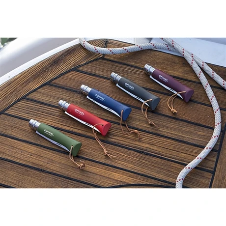 Opinel Couteau Pliant N°08 Baroudeur Rouge 8,5 Cm 2 Opinel Couteau Pliant N°08 Baroudeur Rouge 8,5 Cm – Image 2