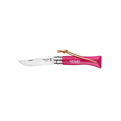 Opinel Couteau N°06 Baroudeur Framboise 1 Opinel Couteau N°06 Baroudeur Framboise