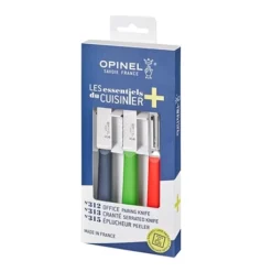 Couteaux Trio Les Essentiels Du Cuisinier Opinel 3 Couteaux Trio Les Essentiels Du Cuisinier Opinel -Pas Cher Cuire Joie Magasin 461002 1 2 Couteaux Trio les essentiels du cuisinier Opinel Opinel