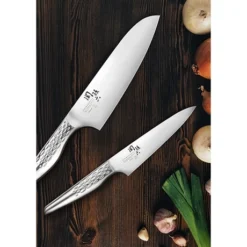 Kai Set 3 Couteaux De Cuisine SHOSO 12 15 18cm -Pas Cher Cuire Joie Magasin 471023 1 2 Set 3 couteaux de cuisine SHOSO 12 15 18cm Kai