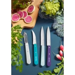 Opinel Coffret 4 Couteaux Essentiels Art Déco -Pas Cher Cuire Joie Magasin 471166 1 3 Coffret 4 couteaux Essentiels Art Deco Opinel