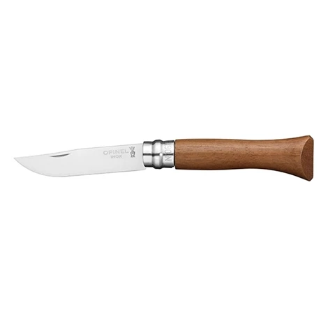 Opinel Couteau Pliant N°06 Inox 7 Cm Manche En Noyer 1 Opinel Couteau Pliant N°06 Inox 7 Cm Manche En Noyer