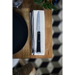 Opinel Couteau De Table N°125 Pro Noir -Pas Cher Cuire Joie Magasin 471237 1 2 Couteau de table N 125 Pro Noir Opinel