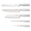 Set De 5 Couteaux De Cuisine En Inox