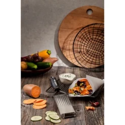 Microplane Mandoline Tranchante Gourmet -Pas Cher Cuire Joie Magasin 478016 1 1 Mandoline tranchante Gourmet Microplane