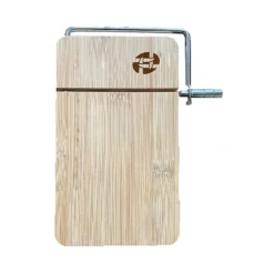 Plateau à Foie Gras En Bambou Avec Lyre Intégrée Acier Inoxydable