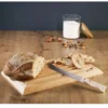 Planche à Pain En Hêtre Avec Grille Amovible Et Couteau 38,5 Cm