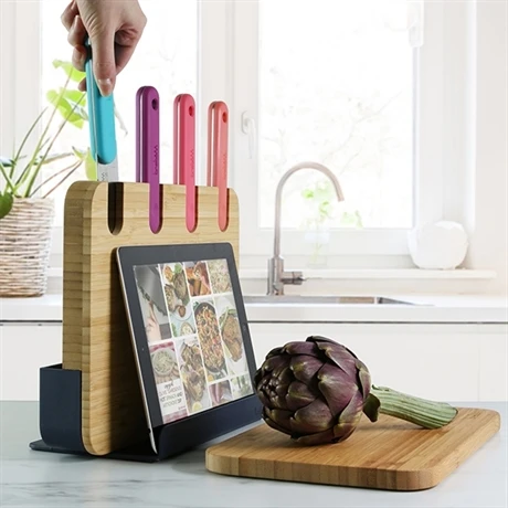 Bloc De 4 Couteaux Et Planche à Découper 3 Bloc De 4 Couteaux Et Planche à Découper – Image 3