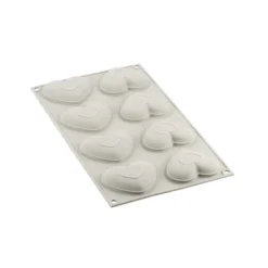 Silikomart Kit 6 Mini Tarte En Silicone Petit Amour -Pas Cher Cuire Joie Magasin 500007 2 2 Kit 6 mini tarte en silicone Petit Amour Silikomart
