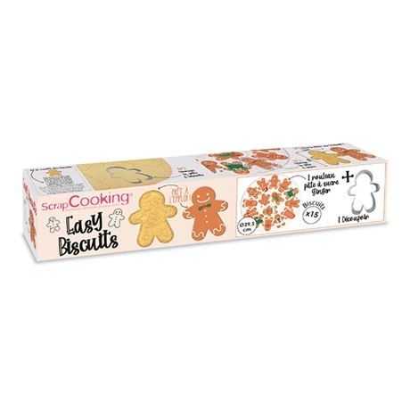 Kit Easy Biscuits Bonhomme En Pain D’épices 2 Kit Easy Biscuits Bonhomme En Pain D’épices – Image 2