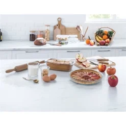 Lot Moules à Cake 24 Cm Et à Tarte 26 Cm En Verre Borosilicate -Pas Cher Cuire Joie Magasin 509122 3 1 Lot moules a cake 24 cm et a tarte 26 cm en verre borosilicate Mathon